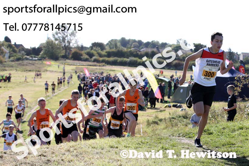 Boys under-15s Start Fitness NEH, Wrekenton. Photo:  David T. Hewitson/Sports for All Pics
